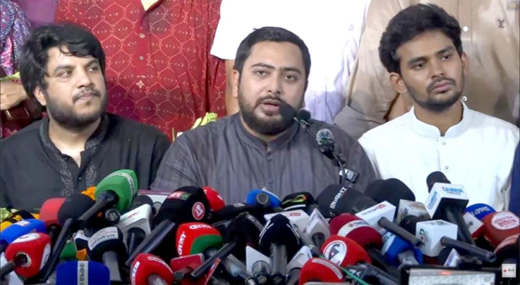 অতীতে কেউ ছাত্রলীগ করলেও এনসিপিতে যোগ দিতে পারবে: নাহিদ ইসলাম